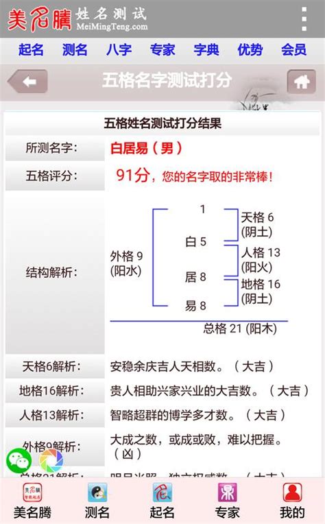 姓名的五行|姓名测试打分免费版